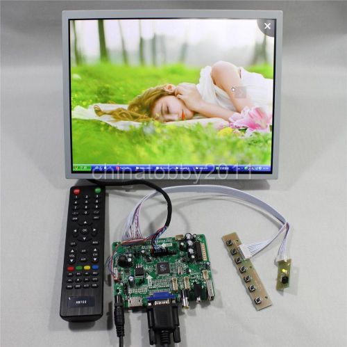 HDMI+VGA+AV+Audio+USB FPV Controller board+12.1&#034; LQ121S1LG72 800*600 lcd panel