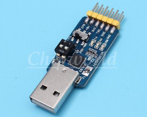 New ICSH033A CP2102 multifunction Serial Module 3.3V and 5V input voltage
