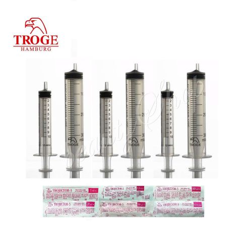 20ml 30ml 50/60ml Troge Trojector-3 Sterile Syringe / Medical &amp; Multiple Uses