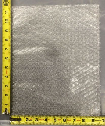 25 9.5x11.5 protective bubble-out / bubble-wrap pouch bags straight-cut/open-end for sale