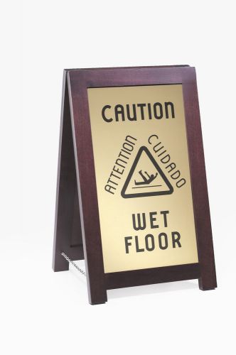 Cal-Mil Caution Wet Sign