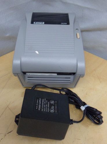 SATO CX200 CX200TT Thermal Label Printer with AC Adapter (USED)