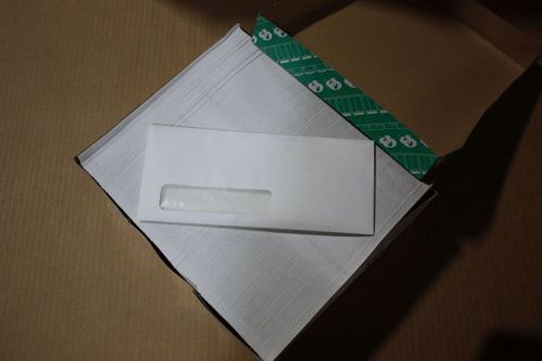 5 units x 500 park windowed white envelopes 4-1/2 x 9-1/2&#034;, content 21316 for sale