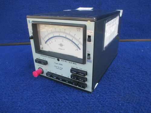 #k451 Bruel &amp; Kjaer Copenhagen Electronic Voltmeter 0.5Hz - 0.5Mhz model 2425