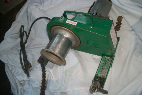 GREENLEE 2001 CABLE TUGGER WIRE PULLER  VERY NICE UNIT