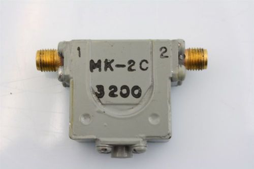 Rf microwave mil-spec isolator 2.2-5ghz i.l&lt;0.5db sma (f) tested for sale
