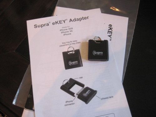 Supra eKey adapter for iPhone 3G,3GS,4,4S.