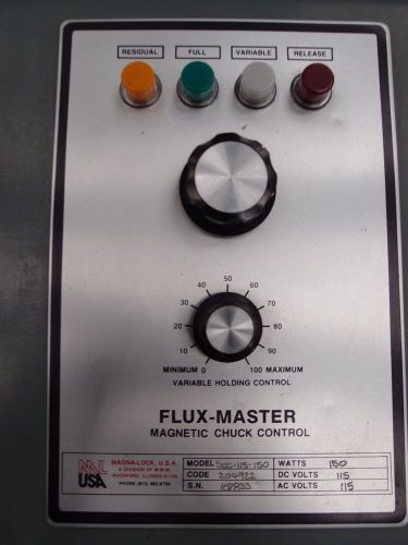 Magnetic Chuck Control, Flux Master by MagnaLock