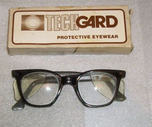 Vintage Techgard Protective Eyewear/Safety Glasses- By Kalfact Plastics Company