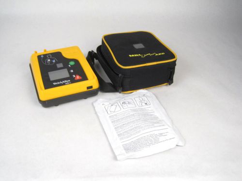 Welch allyn aed10 1970300 mrl jump start aed training defibrillator trainer+pads for sale