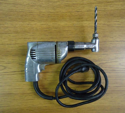Vintage Thor Silver Line 1/4&#034; Electric Right Angle Drill #ED111