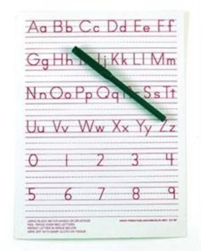 Ashley Productions Traditional Manuscript Write-On/ Wipe-Off Board (9&#039;&#039; x 12&#039;&#039;)