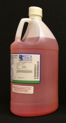 Ricca 1501-1 pH Buffer Solution 4.00 +/- .01 (4 Liter Poly)