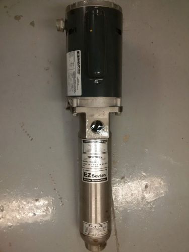 Used webtrol ez series potable water booster pump stainless steel construction for sale