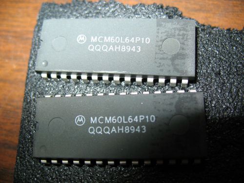 Lot of 2 MCM60L64P10 DIP-28 Circular Connectors