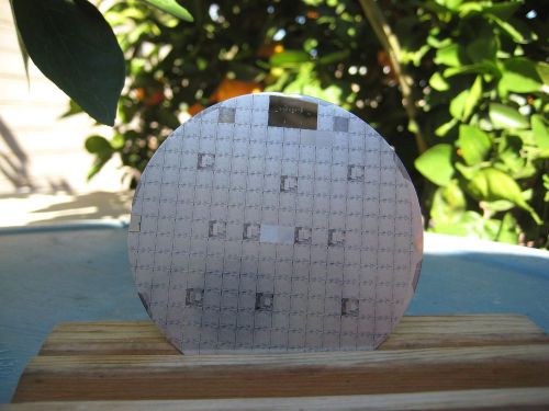 Vintage Silicon WAFER Diameter of 3 1/4 inches Early Computer Chip Technology