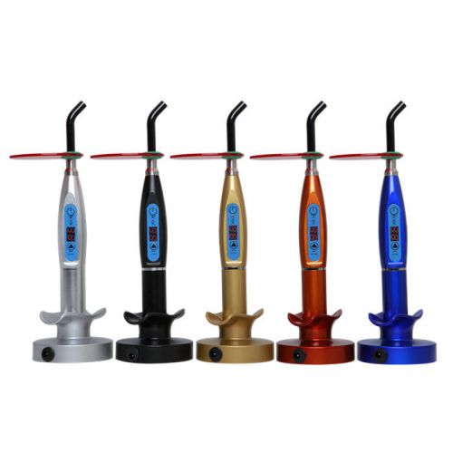 Led 5w wireless cordless curing light lamp 1500mw tip dental new brand on sale for sale