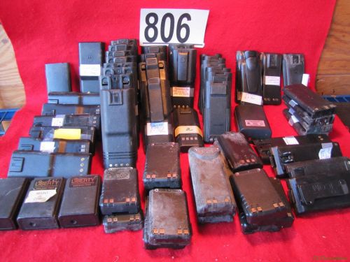 Lot of 60 ~ two-way radio battery batteries ~ icom motorola kenwood #806 for sale
