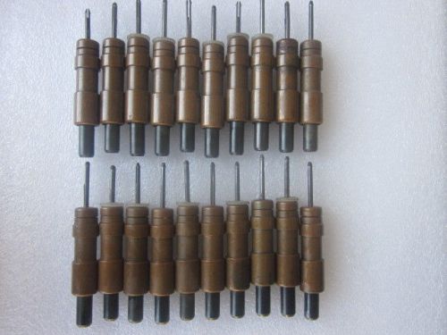 Aircraft Tools  20pcs.1/8 #30 Used  Wedglock/Cylindrical Clecos,1/2&#034;grip.