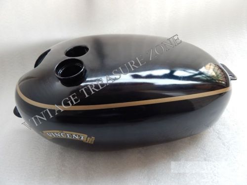 BRAND NEW VINCENT BLACK PAINTED PETROL TANK