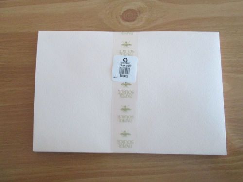 NWT Paper Source A9 Luxe Blush Envelopes - Set of 10