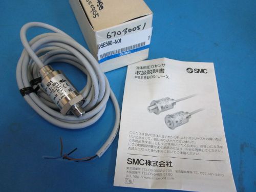 Smc pressure sensor control switch model pse560-n01  new in box quantity for sale