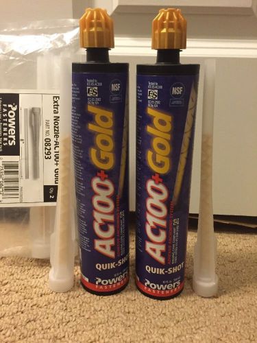 Powers fasteners AC100+ Gold (2) Tubes