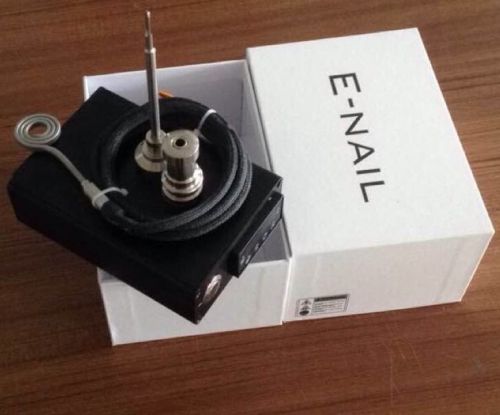Enails E-Nail Kit Complete, 10mm Flat Coil, Domeless 14/18mm, Carb Cap &#034; X &#034;