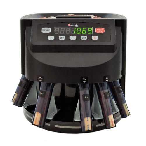 Cassida c200 commercial coin counter - coin sorter - coin wrapper machine for sale