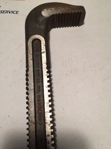 Ridgid 31670 hook jaw for 18&#034; steel pipe wrench new for sale