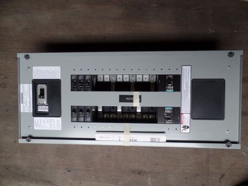 New siemens 208y/120 electrical panel board 3 phase 4 wire with trim; steel box for sale