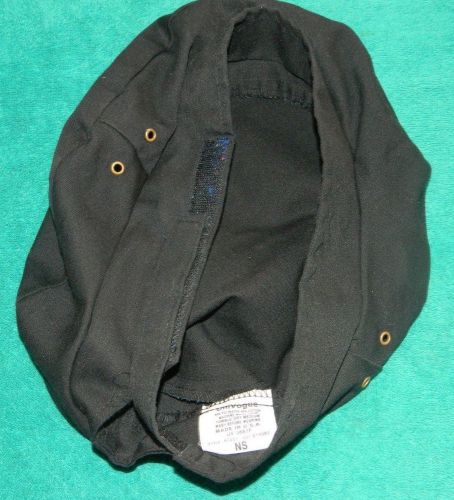 Used uni vogue 0687f style 47201 chef toque hat black for sale