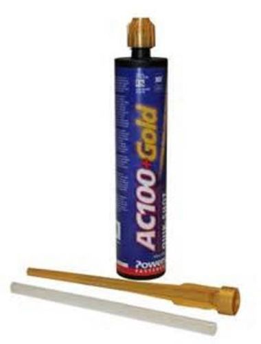 Powers AC 100+ Gold Shot anchoring adhesive new not surplus