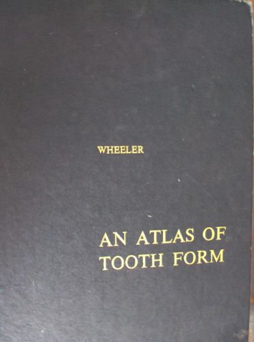 Wheeler (An Atlas Of Tooth Form) Heavily Illustrated Book
