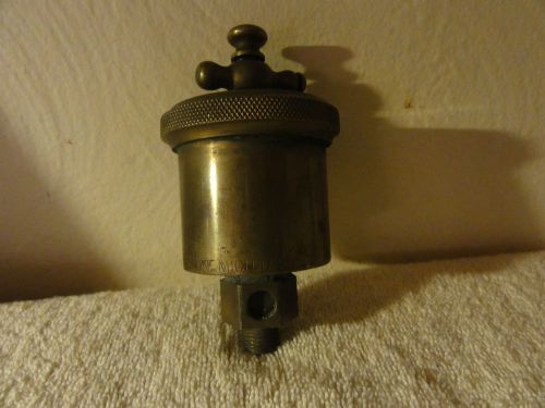 VINTAGE BRASS AMERICAN LUB&#039;R HIT AND MISS OILER DETROIT, MICH USA