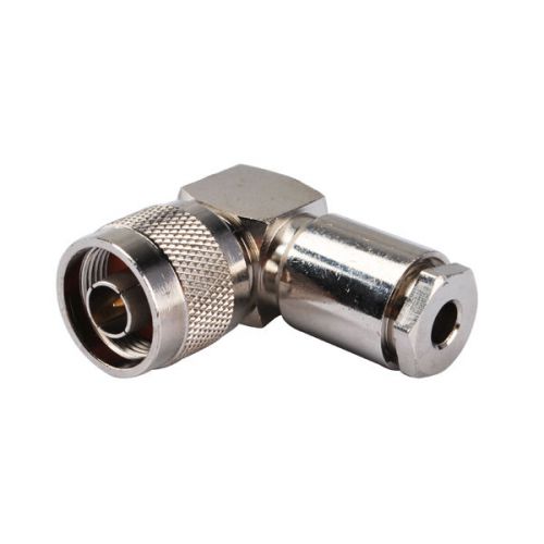 N-type plug male right angle clamp lmr195 rg400 rg58 rg142 cable rf connector for sale
