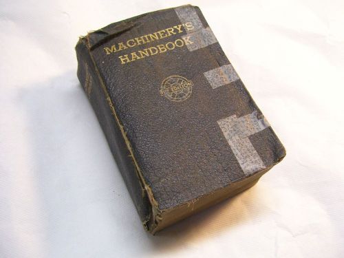 Machinery&#039;s Handbook, 11th Edition, 1942, 1815 Pages, for the machine shop, USA
