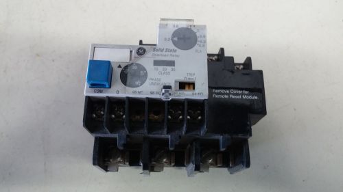 G.e. cr324cxfs new no box 3p solid state overload relay see pics #b30 for sale
