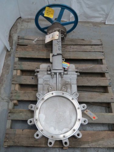 FNW 2000BT SEAT-PTFE CLASS-150 STAINLESS FLANGED 14IN KNIFE GATE VALVE B267506