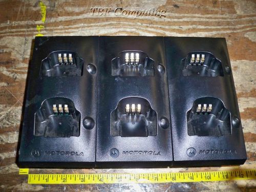 Motorola r750 multi-unit charger for parts or repair for sale