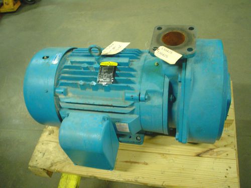 Kinney high vacuum pump with 15 hp. baldor motor  used 60 day warranty for sale
