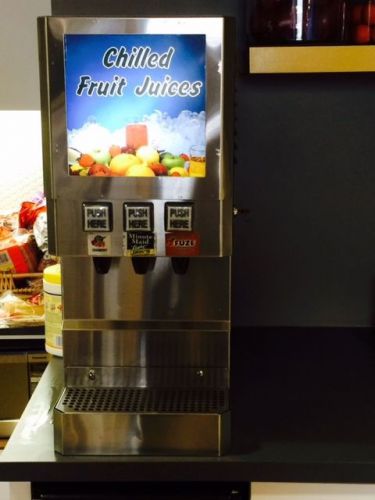 Orange Juice/Apple/Cranberry 3 Flavor Cold Juice Beverage Dispenser