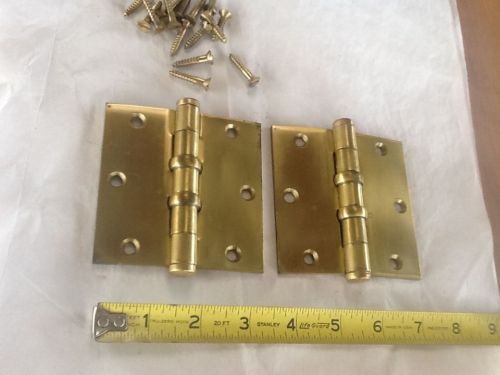 Antique Ball Bearing Butt Hinges, New, Old Stock, Hardware, Doors,Architectural