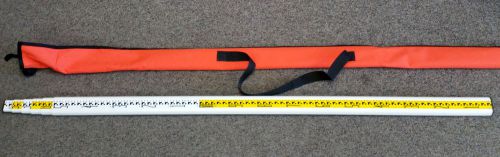Crain 7.6M-.5cm Survey Leveling Rod Model 90372
