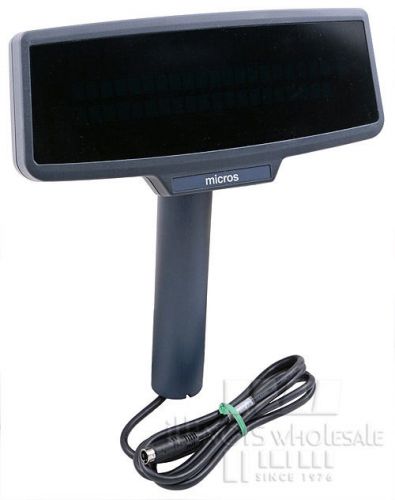 Micros pcws customer display w/ post, cable &amp; mounting kit (700827-005) for sale