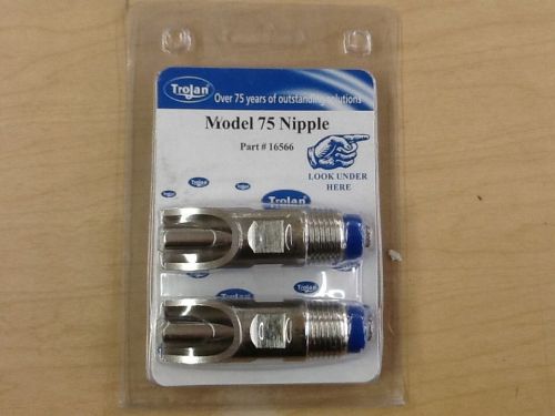 MODEL 75,PART # 16566 TROJAN NIPPLE SS WATERER,FIT 1/2&#034; PIPE