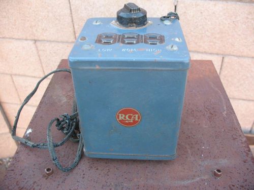 Vintage RCA High-Low isolation transformer Type WP-24A