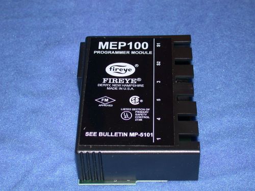 MEP100, Programmer, Relight Function, 10 sec PTFI