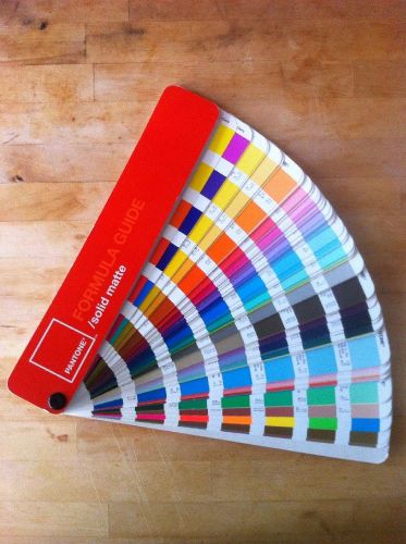 Pantone Solid Matte Formula Guide