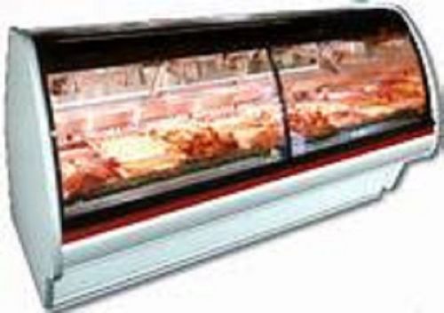 28 foot tyler glass meat/ seafood deli case  nml8 merchandiser with remote cheap for sale
